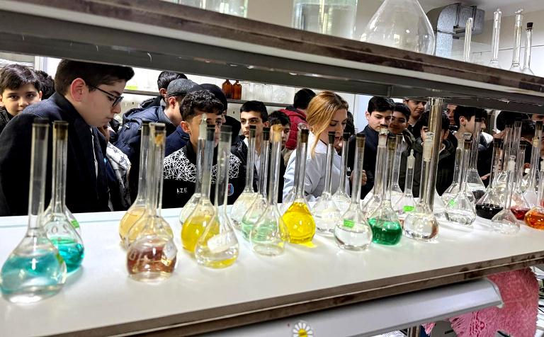 Excursion Organized for Lyceum Students at the Institute of Chemistry