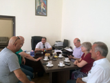 В Институте почвоведения и агрохимии НАНА прошла встреча с учеными из Турции