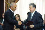 Corresponding member of ANAS Vali Bakhshaliyev was awarded with the Honorary title of ANAS