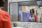 A smart mirror to promote a healthy lifestyle