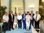Delegation led by Vice-President of ANAS, Academician Ibrahim Guliyev visited Lugano, Switzerland