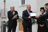 Academician Kamal Abdullayev awarded with Prize «Scanno» in Italy