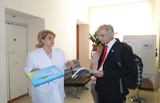 Президент Научного фонда Организации экономического сотрудничества посетил лабораторный корпус Института ботаники НАНА