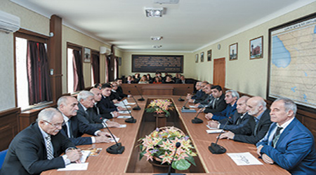 В Нахчыванском отделении состоялось 68 занятие лектория Гейдара Алиева, посвященное 24-летию государственной независимости Азербайджана