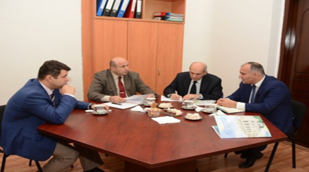 Azerbaijan State University of Economics and ANAS discussed issues of cooperation in the innovation sphere