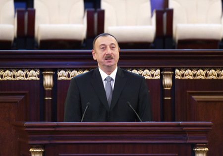 Azərbaycan Respublikasının Prezidenti İlham Əliyevin AMEA-nın 70 illik yubileyinə həsr olunmuş ümumi yığıncağındakı nitqi