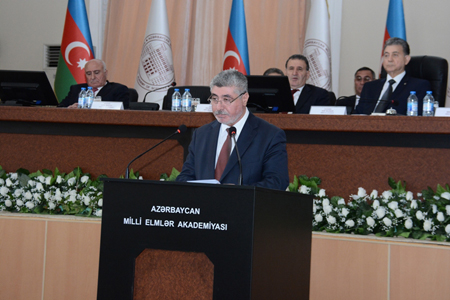 Speech of Academician Teymur Karimli at the expanded meeting of the Presidium of the Azerbaijan National Academy of Sciences (ANAS)