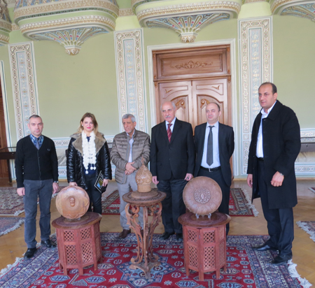 Представители Лиги арабских государств посетили Институт рукописей НАНА