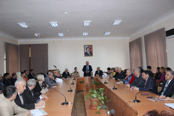 Institute of Philosophy and Law of ANAS honored great leader Heydar Aliyev