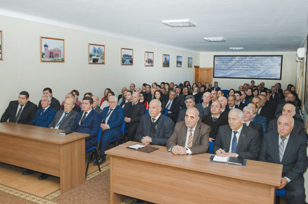 Состоялось общее отчетное собрание Нахчыванского отделения НАНА