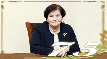 Academician Naila Velikhanli is 75 years old