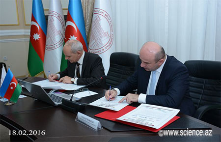 Подписано предварительное соглашение о сотрудничестве НАНА и Технопарком Erciyes Турции