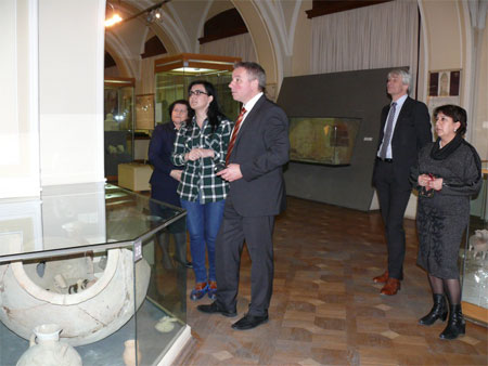 Немецкие историки ознакомились с экспозицией Национального музея истории Азербайджана