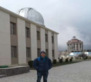 Spanish scientist visited Shamakhy Astrophysical Observatory