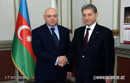 Президент НАНА принял посла Польши в Азербайджане