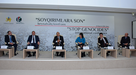 “Stop genocides” international conference kicked off