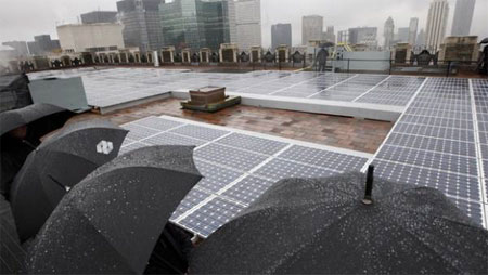 Raindrops may help power the next-generation solar panel