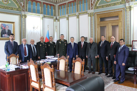 Установлены связи сотрудничества между НАНА и Военной академией Вооруженных сил в научно-технической и образовательной сферах