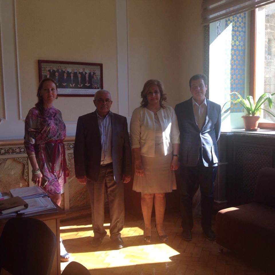 Director Lev Gumilyov Center visited the Presidium of ANAS