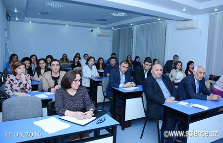 В НАНА состоялся тренинг-семинар, посвященный организации приема в докторантуру и докторских экзаменов по специальностям на основе тестовых технологий
