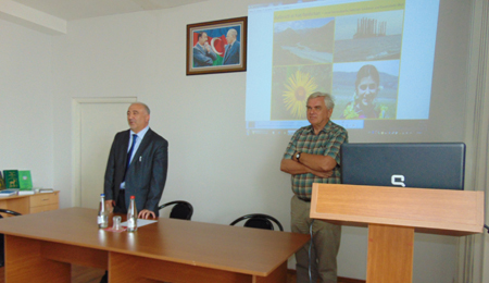 German scientist met with scientists of the Institute of Zoology