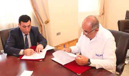 ADNSU ilə Neft-Kimya Prosesləri İnstitutu arasında əməkdaşlıq müqaviləsi imzalanıb