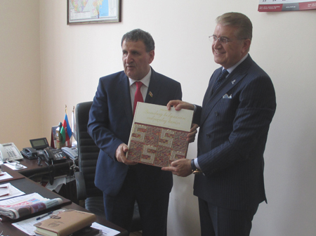 Presidium of ANAS held meeting with a rector of Aydin University of Turkey