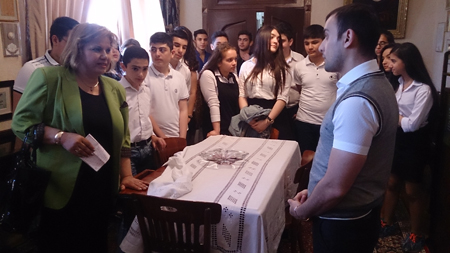 Huseyn Javid’s Memorial Flat organized “an open lesson” for the students