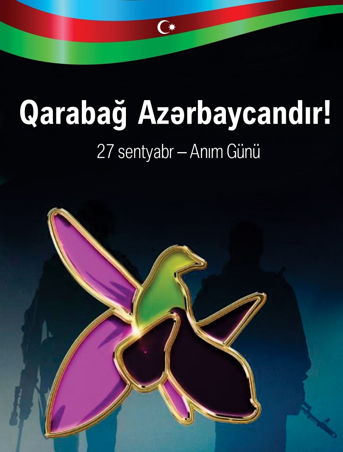 Anım Günü: Əbədiyyətə qovuşan şəhidlərimiz öz adlarını Azərbaycan xalqının şanlı tarixinə əbədi yazdırıb