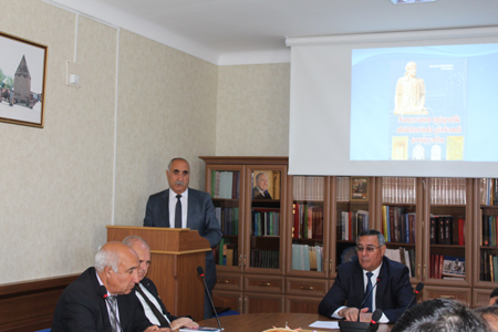 Presentation of monograph "Outstanding personalities in the epigraphic monuments of Nakhchivan" held