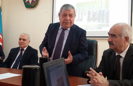 Assembly of the Academic Council of the Institute of Geography dedicated to the awarding of scientists of this scientific venture the State Prize