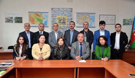 Сотрудники НАНА побывали в Опорных пунктах Института ботаники в Кюрдамире, Гахе и Закаталах