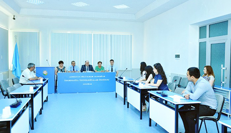 Institute of Information Technology carried out an interview for master studies