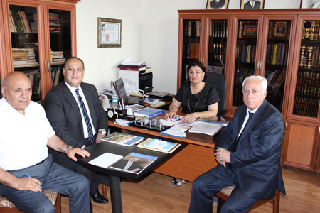 Посол Иордании в нашей стране побывал в Институте востоковедения НАНА