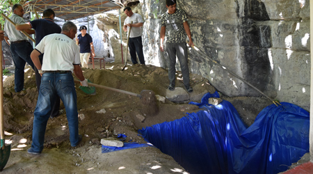 Азербайджано-Японская международная экспедиция провела исследования в пещере Дамджылы