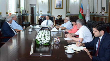 Состоялась встреча президента НАНА с президентом Академии наук Молдавии