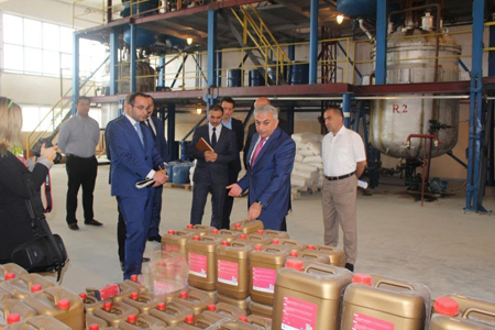 Associates of the Center for Analysis of Economic Reforms and Communication visited ANAS Experience-Industry Plant