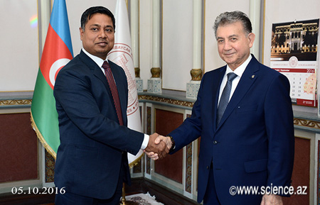 Были обсуждены перспективы научного сотрудничества между Азербайджаном и Индией