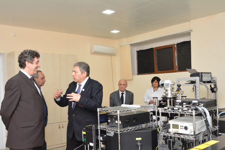 Within the framework of "Days of JINR" Czech scientist visited the Institute of Physics