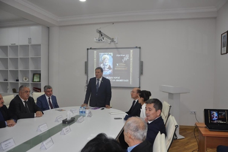 “Alishir Nevai and Azerbaijan literature” international scientific conference held
