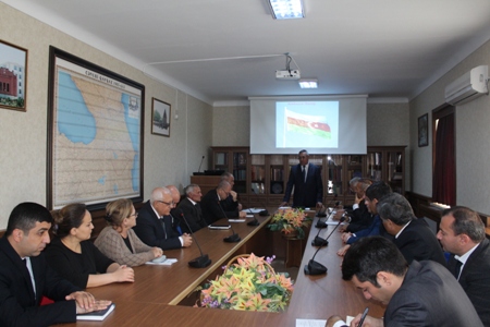 В Нахчыванском отделении НАНА состоялось заседание Президиума
