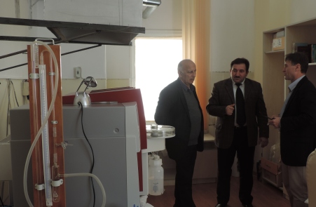 German specialist visited Institute of Soil Elm and Agrochemistry