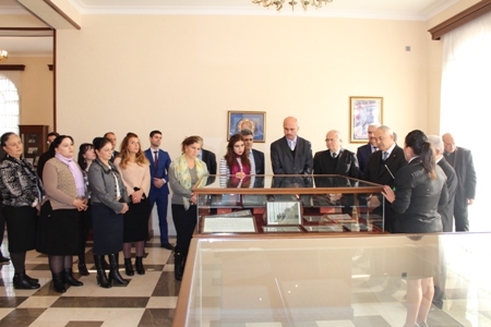 Сотрудники Нахчыванского отделения НАНА посетили Мемориальный музей