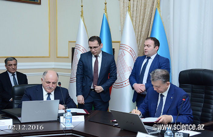 Memorandum between ANAS and National Confederation of Entrepreneurs (Employers’) Organizations of Azerbaijan Republic signed