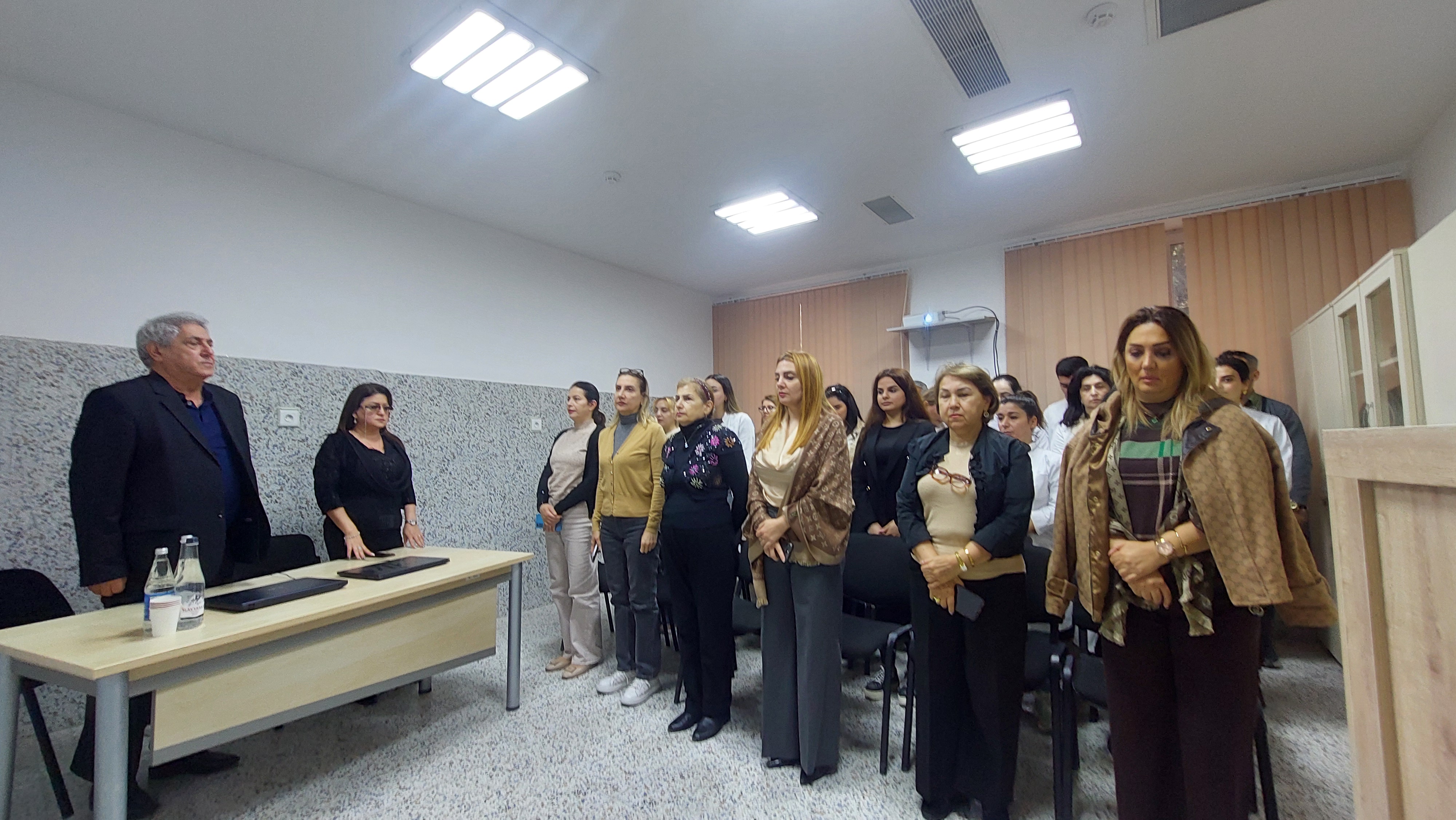 Mikrobiologiya İnstitutunda 8 Noyabr – Zəfər Gününün beşinci ildönümü qeyd edilib