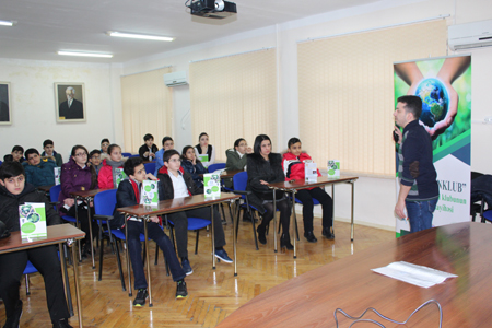 Школьники были проинформированы о нынешней экологической ситуации в Азербайджане