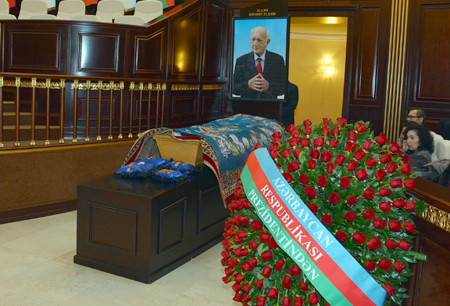 Состоялась церемония прощания с действительным членом НАНА Магсудом Алиевым
