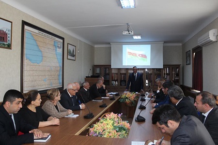 В Нахчыванском отделении НАНА состоялось очередное заседание Президиума