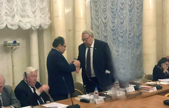 Academician Abel Maharramov awarded a diploma of foreign member of the Russian Academy of Sciences