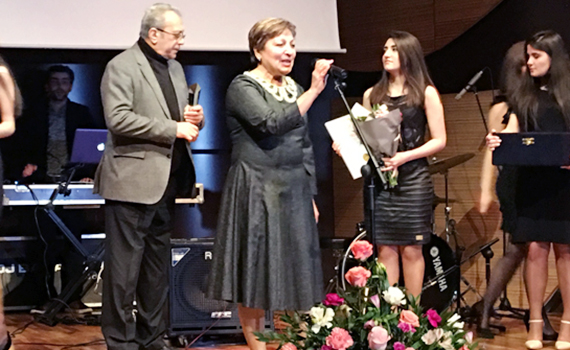 Professor Məsumə Məmmədova “AWITA 2017” mükafatına layiq görülüb